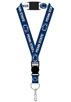 Penn State Nittany Lions Reversible Lanyard - Navy Blue