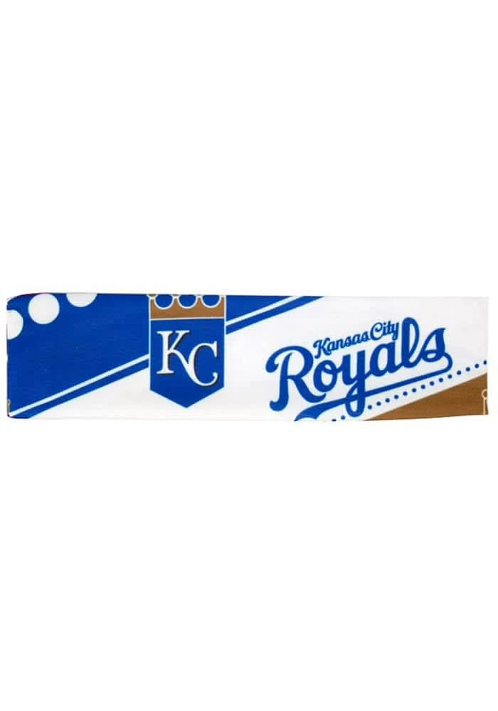Kansas City Royals Stretch Patterned Womens Headband