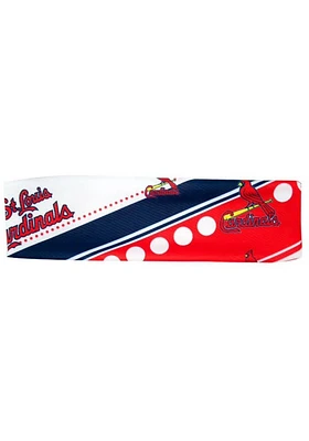 St Louis Cardinals Stretch Patterned Womens Headband
