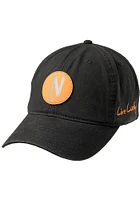 Black Clover Nebraska Cornhuskers Soul Adjustable Hat - Black