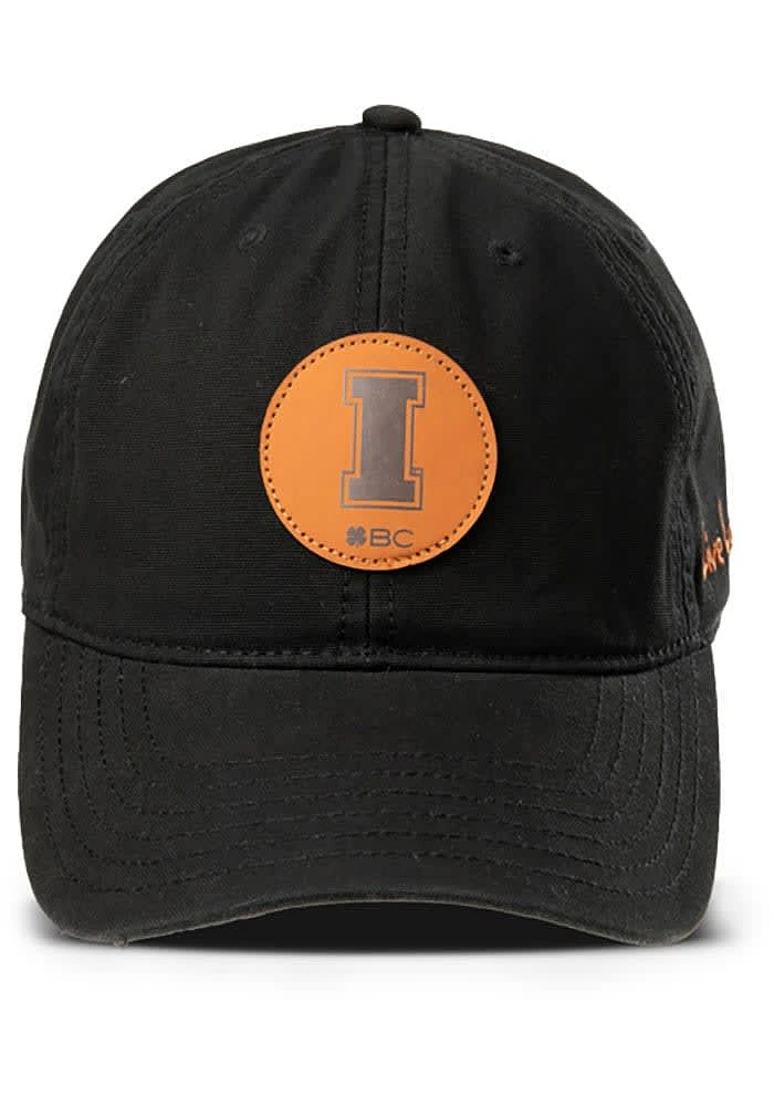Black Clover Iowa Hawkeyes Soul Adjustable Hat - Black