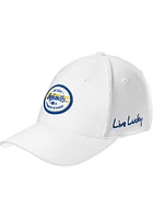 Black Clover Kansas Jayhawks Mens White Force Flex Hat