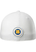 Black Clover Kansas Jayhawks Mens White Force Flex Hat