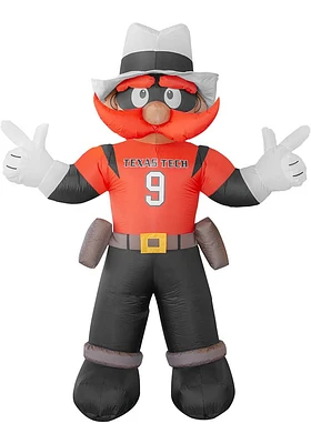 Texas Tech Red Raiders Black Outdoor Inflatable 7 Ft Team Mascot