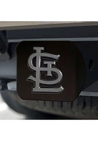 St Louis Cardinals Black Chrome Graphic Car Accessory Hitch Cover
