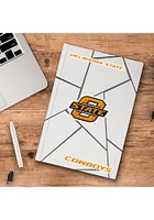 Sports Licensing Solutions Oklahoma State Cowboys 5x7 inch 3 Pack Die Cut Auto Decal - Orange