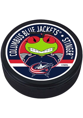 Columbus Blue Jackets Mascot Hockey Puck