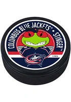 Columbus Blue Jackets Mascot Hockey Puck