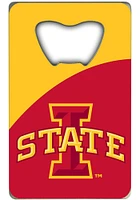 Iowa State Cyclones Credit Card Bottle Opener