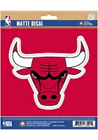 Sports Licensing Solutions Chicago Bulls Matte Auto Decal - Red