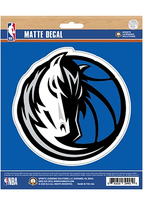 Sports Licensing Solutions Dallas Mavericks Matte Auto Decal - Blue