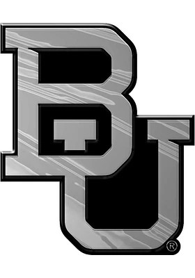 Sports Licensing Solutions Baylor Bears Molded Chrome Car Emblem - Green