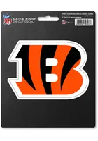 Sports Licensing Solutions Cincinnati Bengals Matte Auto Decal - Orange