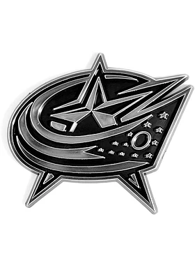 Sports Licensing Solutions Columbus Blue Jackets Molded Chrome Car Emblem - Blue