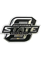 Sports Licensing Solutions Oklahoma State Cowboys Molded Chrome Design Car Emblem - Orange