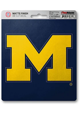 Sports Licensing Solutions Michigan Wolverines Matte Auto Decal - Blue
