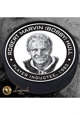Chicago Blackhawks 1983 Bobby Hull Hockey Puck