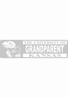 Kansas Jayhawks 3x10 White Grandparent Decal Auto Decal - White