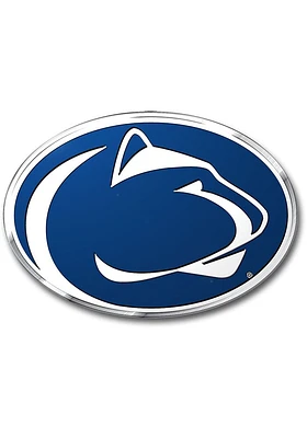Sports Licensing Solutions Penn State Nittany Lions Aluminum Color Car Emblem - Navy Blue
