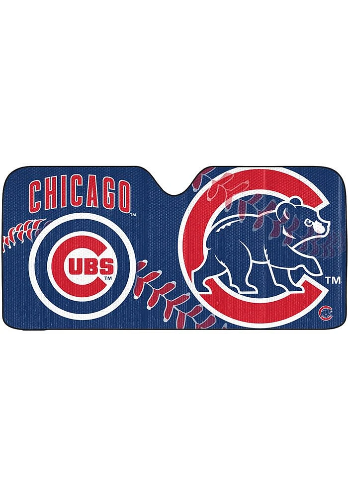 Chicago Cubs Universal Car Accessory Auto Sun Shade