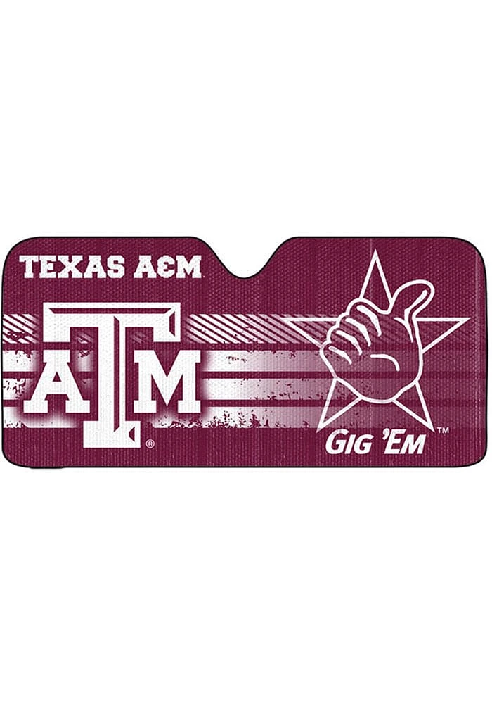 Texas A&M Aggies Universal Car Accessory Auto Sun Shade