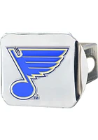 St Louis Blues Chrome Car Accessory Hitch Cover