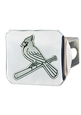 St Louis Cardinals Chrome Car Accessory Hitch Cover