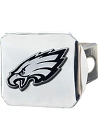 Philadelphia Eagles Chrome Car Accessory Hitch Cover