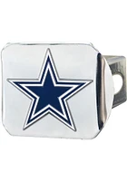 Dallas Cowboys Chrome Car Accessory Hitch Cover