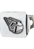 Cleveland Guardians Chrome Car Accessory Hitch Cover