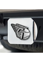 Cleveland Guardians Chrome Car Accessory Hitch Cover