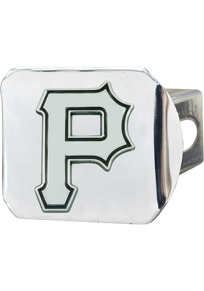 Pittsburgh Pirates Chrome Car Accessory Hitch Cover