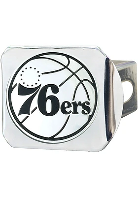 Philadelphia 76ers Chrome Car Accessory Hitch Cover