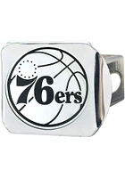 Philadelphia 76ers Chrome Car Accessory Hitch Cover