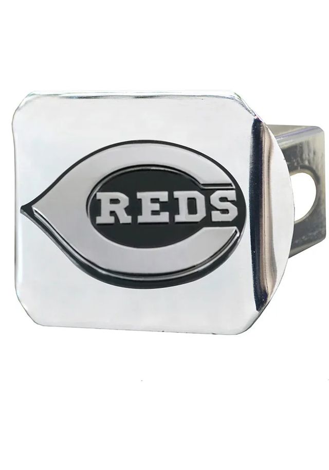 Cincinnati Reds Chrome Car Accessory Hitch Cover