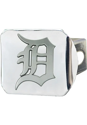 Detroit Tigers Chrome Car Accessory Hitch Cover
