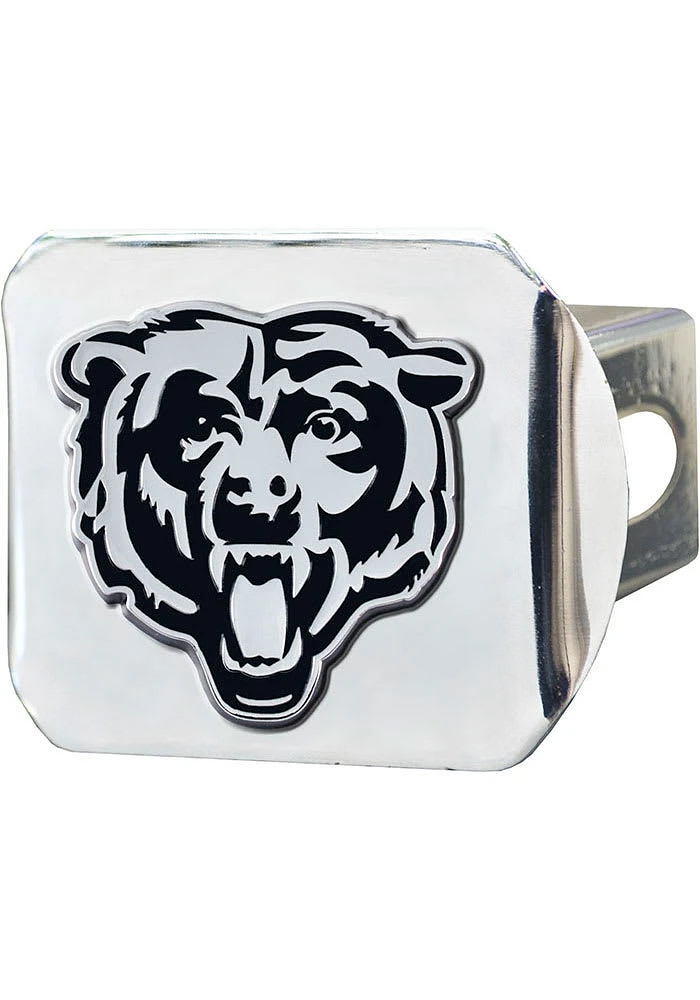 Chicago Bears Chrome Car Accessory Hitch Cover