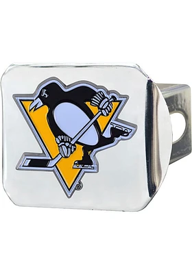 Pittsburgh Penguins Chrome Car Accessory Hitch Cover