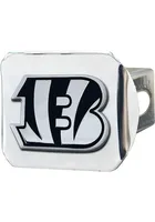 Cincinnati Bengals Chrome Car Accessory Hitch Cover