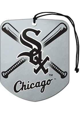 Sports Licensing Solutions Chicago White Sox 2 Pack Shield Auto Air Fresheners - Black