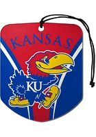 Sports Licensing Solutions Kansas Jayhawks 2 Pack Shield Auto Air Fresheners - Blue