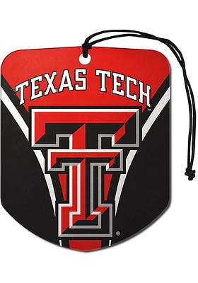 Sports Licensing Solutions Texas Tech Red Raiders 2pk Shield Auto Air Fresheners - Red