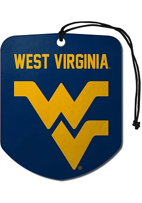 Sports Licensing Solutions West Virginia Mountaineers 2 Pack Shield Auto Air Fresheners - Gold