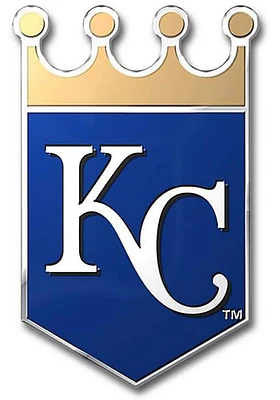 Sports Licensing Solutions Kansas City Royals Aluminum Car Emblem - Blue