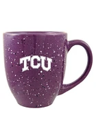 TCU Horned Frogs 16oz Speckled Ceramic Mug - Purple