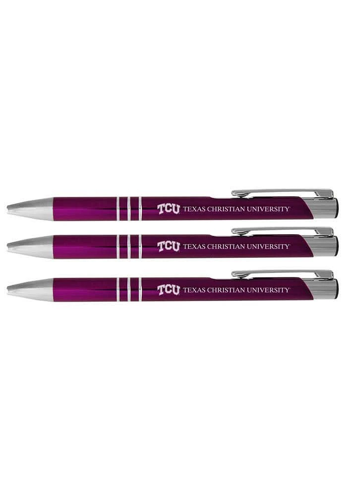 TCU Horned Frogs 3 Pack Ball Point Pen