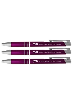 TCU Horned Frogs 3 Pack Ball Point Pen