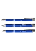 Washburn Ichabods 3 Pack Ball Point Pen Set - Grey