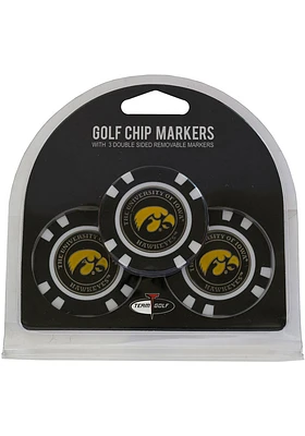 Iowa Hawkeyes 3 Pack Cap Clip