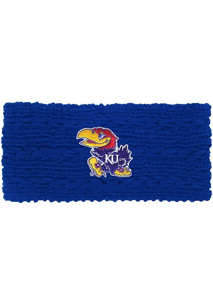 LogoFit Kansas Jayhawks Blue Adaline Womens Knit Hat
